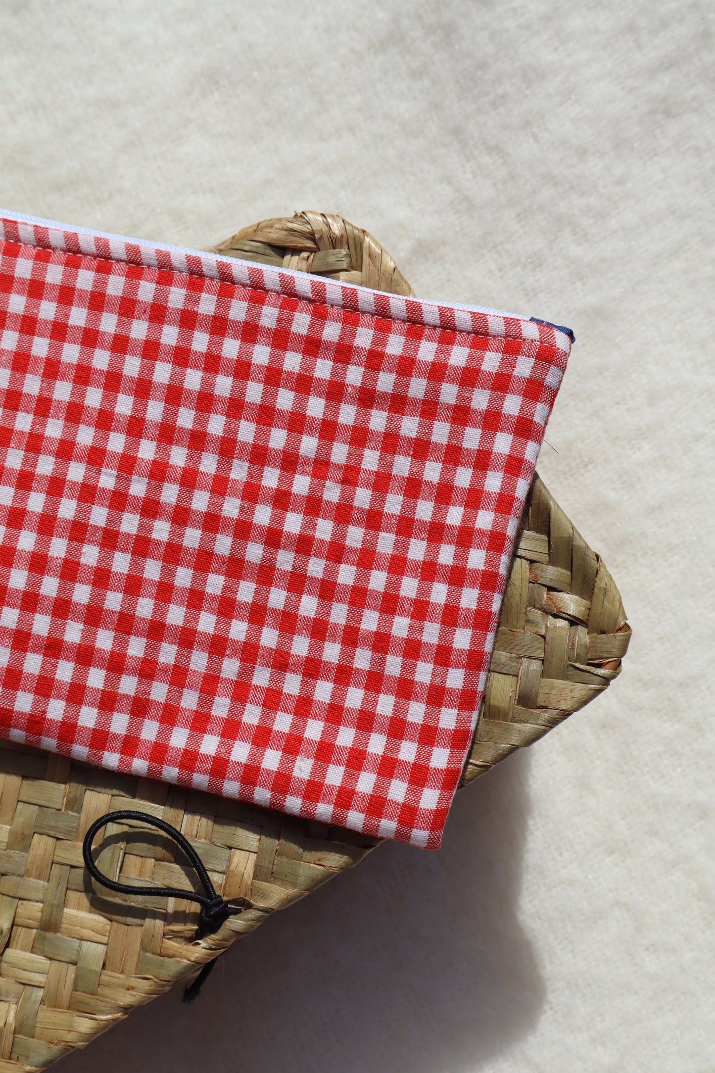 Pochette artisanale en coton - fait main