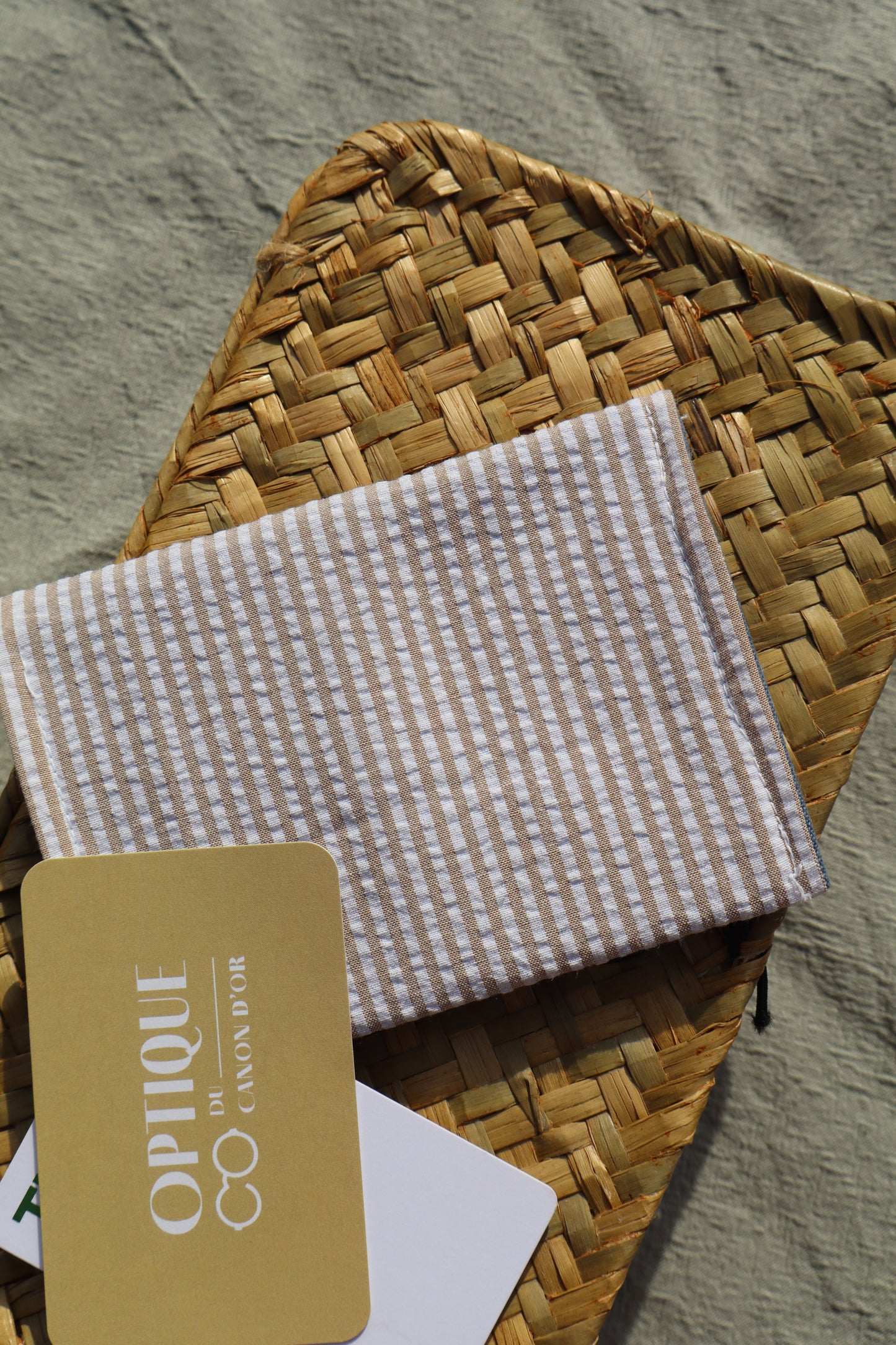 Porte-cartes en coton - fait main